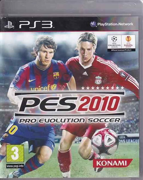 Pro Evolution Soccer 2010 - PS3 (B Grade) (Genbrug)